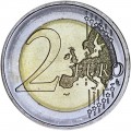 2 euro 2012 Gedenkmünze, 10 Jahre Euro, Deutschland, J 