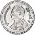 2 bat 2005-2007 (white)  Thailand, King Rama 9, face of old king, from circulation