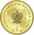 2 Zloty 2004 Polen Wojewodztwo Lubuskie Serie "Provinzen"