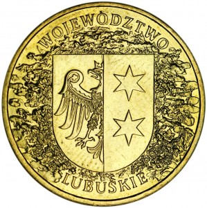 2 zloty 2004 Poland Wojewodztwo Lubuskie series "Provinces"
