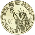 1 dollar 2009 USA, 11 president James K. Polk mint P