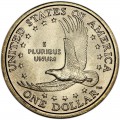 1 доллар 2001 США Сакагавея, двор D