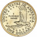 1 доллар 2006 США Сакагавея, двор D