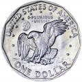 1 доллар 1980 США Сьюзан Энтони двор D
