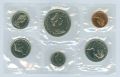 Annual Canadian coin set 1972 (6 coins)