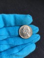5 cent Nickel f?nf Cent 2000 USA, Minze D