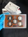 Set of 25 cents 2017 USA, Beautiful Quarters Proof Set, mint S, nickel