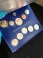 Ein Satz von Münzen 2017 US Nickel, Minze P, Minze D UNC