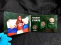 Set 25 rubles 2018 FIFA World Cup, 3 coins in the album