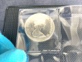 Альбом для монет, на 96 монет, 16 листов, ячейка 53x57 мм АМ-96, вертикальный (синий)