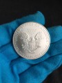 1 доллар 2010 США Шагающая Свобода,  UNC, серебро