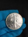 1 доллар 2011 США Шагающая Свобода,  UNC, серебро