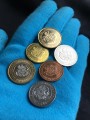 Ein Satz von Münzen 2003-2004 Armenien 6 Münzen