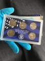 A set of 25 cents 2001 USA, mint S, proof, nickel