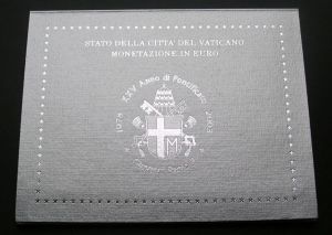 Euro coin set Vatican 2003