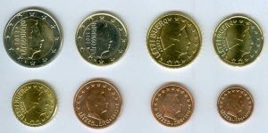 Набор евро Люксембург 2012 цена, стоимость