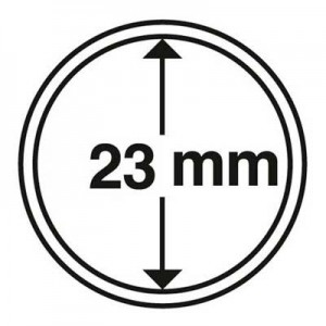 Kapsel für Münzen 23 mm, CoinsMoscow