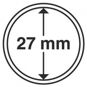 Kapsel für Münzen 27 mm, CoinsMoscow