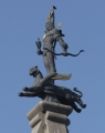 20 Tenge 1996 Kasachstan, Republik Kasachstan (Eine Hand an der Statue), aus dem Verkehr