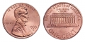 1 цент 1993 США Линкольн, двор D