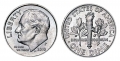 10 центов 2010 США Рузвельт, двор P