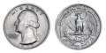25 центов 1977 США, Вашингтон, двор P