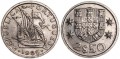 2.5 escudos 1965-1985 Portugal Schiff