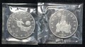 3 rubles 1992 Russia, International year of Space, proof