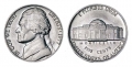 5 cents (Nickel) 1977 USA, mint P