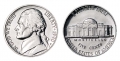 5 cents (Nickel) 1990 USA, mint P