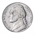 5 cent Nickel f?nf Cent 2002 USA, Minze P