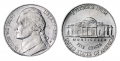 5 cents (Nickel) 2002 USA, mint P