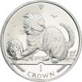 1 crown 2000 Isle of Man Scottish Fold price, composition, diameter, thickness, mintage, orientation, video, authenticity, weight, Description