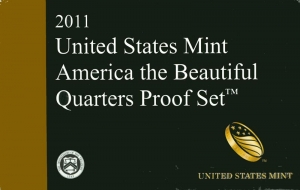 Набор 25 центов 2011 США Национальные парки (1 пластина) пруф, двор S, никель цена, стоимость