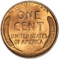 1 цент 1951 США Пшеничный, двор D