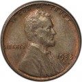 1 cent 1953 Weizen Ohren USA, S, aus dem Verkeh