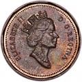 1 cent 1993 Canada, from circulation