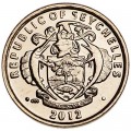 1 Cent 2012 Seychellen Crab