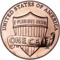 1 cent 2016 USA Shield, mint mark D