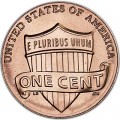 1 cent 2018 USA Shield, mint mark D