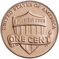 1 цент 2019 США, Щит двор P