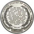 1 доллар 2009 США, Линкольн,  Proof, серебро