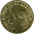 1 доллар 2011 США, 19 президент Ратерфорд Хейс цветной