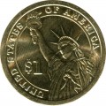 1 доллар 2011 США, 18 президент Улисс Грант цветной