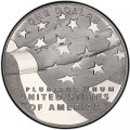 1 dollar 2012 USA Star Spangled Banner  proof, silber