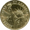 1 Dollar 2016 USA, 37 Präsident Richard M. Nixon (farbig)