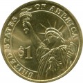 1 Dollar 2016 USA, 38 Präsident Gerald R. Ford (farbig)