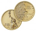 1 dollar 2019 USA, American Innovation, Delaware, System for classifying the stars, S, Reverse proof