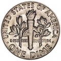 10 cents One dime 1980 USA Roosevelt, D