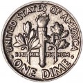 10 центов 1983 США Рузвельт, двор P